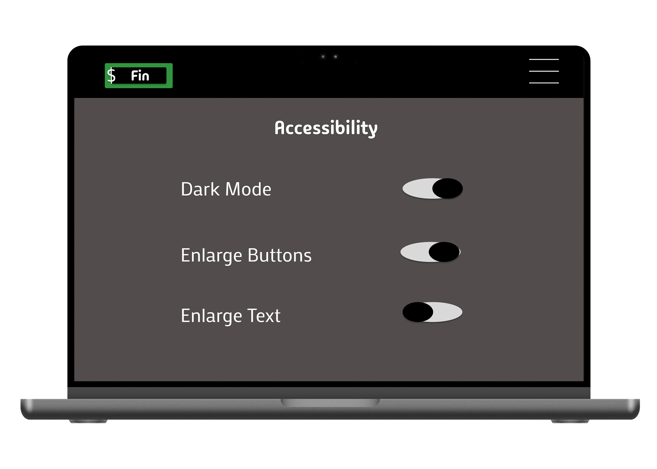website accessibility page