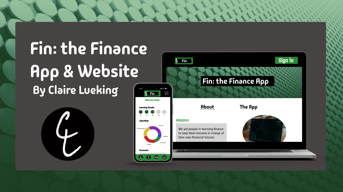 Fin: A Finance App and Website Project